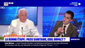 Pass sanitaire: pour Jany Gleize, restaurateur étoilé à Château-Arnoux-Saint-Auban, c'est une "sécurité"