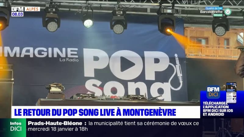 Hautes-Alpes: le retour du Pop song live à Montgenèvre