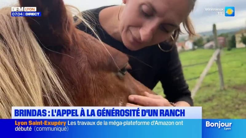 Brindas: l'appel à la générosité d'un ranch après les intempéries