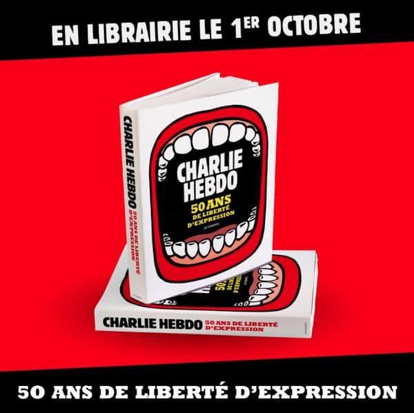 le livre "Charlie Hebdo, 50 ans de liberté d'expression"