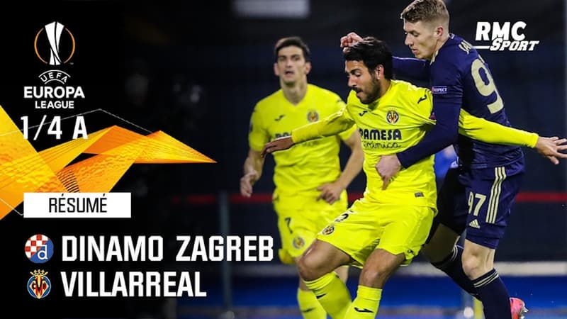 Résumé : Dinamo Zagreb 0-1 Villarreal - Ligue Europa quart de finale aller