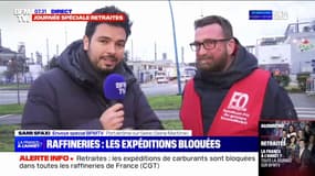 En Seine-Maritime, ce délégué FO affirme qu'il pourrait avoir des pénuries de carburants en raison de la grève dans les raffineries