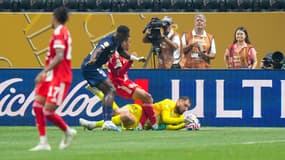 La sortie de Gianluigi Donnarumma devant Jamal Musiala lors de PSG-Bayern, le 5 juillet 2025.
