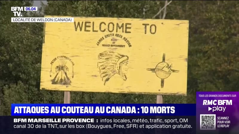 Au Canada, des attaques au couteau dans des communautés indigènes font au moins 10 morts et 15 blessés