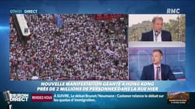 Manifestations à Hong Kong: "La Chine surveille la situation par peur d'une contagion des protestations"