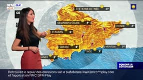Météo Azur: un léger voile nuageux dans l'après-midi, 14°C attendus à Nice