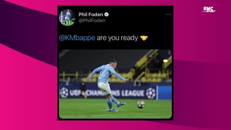 Manchester City – PSG : « Le tweet de Foden est une faute professionnelle » pour une agence française