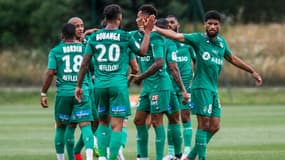 L'AS Saint-Étienne en amical contre Charleroi, le 15 juillet 2020