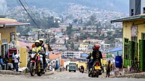Le mur de Kigali, au Rwanda, en septembre 2025
