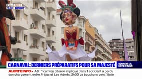Carnaval de Nice: les chars du roi et de la reine dévoilés 