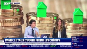 L'invité : Le taux d'usure freine les crédits immobiliers - 26/08