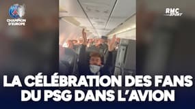 PSG 5-0 Inter : "On y était, on est champions !", la belle célébration des fans parisiens dans l’avion