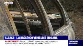 Alsace: un homme avoue avoir brûlé 900 véhicules en 6 ans
