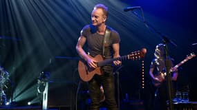 Le chanteur Sting, ce samedi soir 