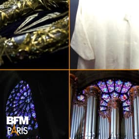 Couronne d'épines, tunique de Saint-Louis, rosaces… Les trésors de Notre-Dame sauvés des flammes