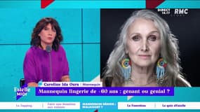 "On n'a pas essayé de me sublimer à outrance, je suis tel que je suis" Caroline Ida Ours, Égérie de la campagne de lingerie Darjeeling 