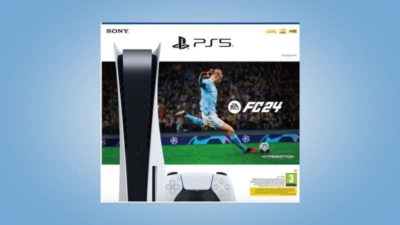 Le pack PS5 FC 24 est à un prix vraiment très bas, faites vite ça ne va pas durer