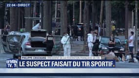 Attaque sur les Champs-Élysées: "Le suspect est inscrit dans un club de tir de la région parisienne depuis 6 ans", Philippe Crochard