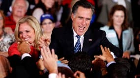 En s'imposant largement dans la primaire républicaine de Floride, Mitt Romney remet sa campagne dans le sens de la marche et, avec un peu plus de 46% des voix, creuse un avantage conséquent sur son plus proche rival, Newt Gingrich (32%). /Photo prise le 3