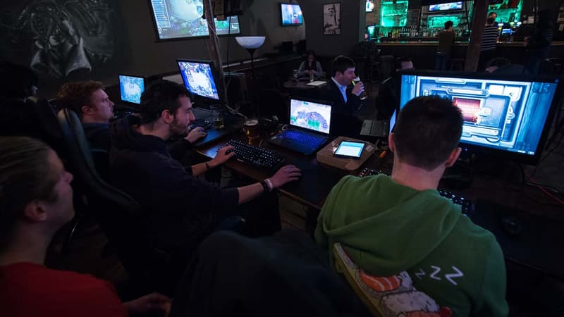 Un compétition de e-sport à Londres