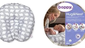 Un coussin pour bébé de la marque Boppy fait l'objet d'un rappel en raison d'un risque de suffocation.