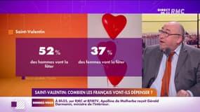 Vous comptez dépenser combien pour la Saint-Valentin ?