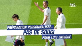 PSG : des joueurs avec des prépas physiques personnels... tout sauf un problème pour Luis Enrique