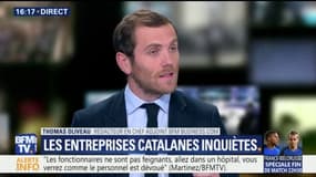 L'incertitude en Catalogne inquiète les entreprises de la région.