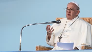 Le pape François le jeudi 3 août lors de JMJ organisées à Lisbonne. 