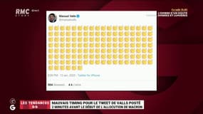 Manuel Valls raillé pour un tweet mal interprété 