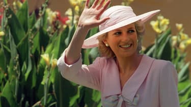 Lady Diana, le 27 janvier 1988