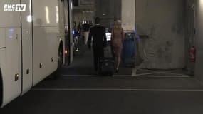 Pamela Anderson aperçue au Vélodrome