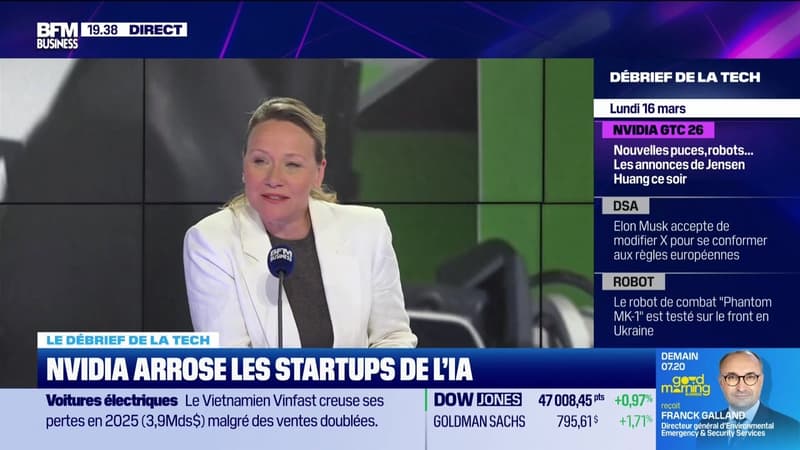 Nvidia arrose les startups de l'IA -16/03
