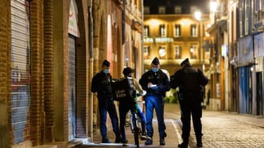 Contrôle de police à Toulouse, le 24 octobre 2020