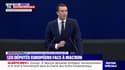 "Il est vital que votre mandat reste unique": Jordan Bardella fustige le bilan d'Emmanuel Macron au Parlement européen