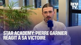 "C'est vrai que je suis encore dans un rêve": Pierre Garnier, gagnant de la Star Academy réagit à sa victoire