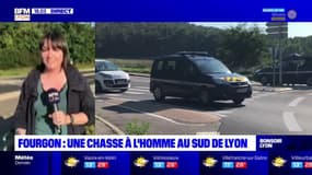 Fourgon : une chasse à l'homme au sud de Lyon