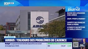 Airbus: toujours des problèmes de cadence