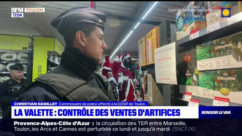 La Valette-du-Var: contrôle des ventes d'artifices