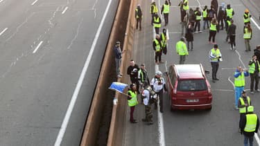 Des gilets jaunes manifestent à Belfort, le 23 février 2019 (PHOTO D'ILLUSTRATION).