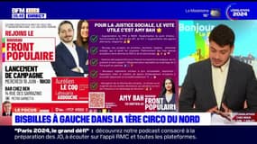 Législatives: bisbilles à gauche dans la 1re circonscription du Nord