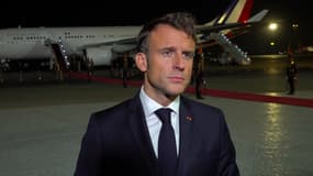 Emmanuel Macron le 25 octobre 2023 sur BFMTV.