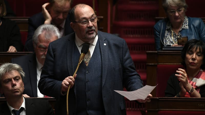 Jérôme Lambert, le 19 novembre 2019 à l'Assemblée nationale