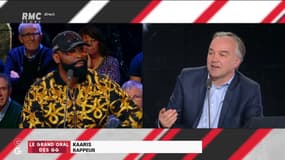 #GrandOral - "Dans une chanson, je dis que je viens d'en bas comme un #GiletJaune, je sais d'où je viens. Je ne peux pas m'embourgeoiser !" @KaarisOfficiel1 #GGRMC 