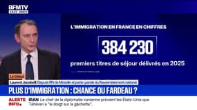 Immigration: Laurent Jacobelli, porte-parole du RN, appelle à "de la rigueur (...) et ne plus accepter toute la misère du monde"