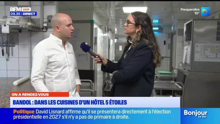 Bandol : dans les cuisines d'un hôtel 5 étoiles