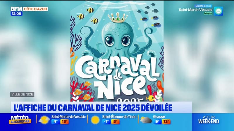 Affiche du Carnaval de Nice 2025