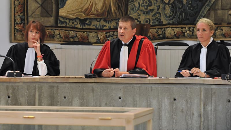 Le juge et les membres du tribunal pour mineurs du Puy-de-dôme, le 29 septembre 2014.