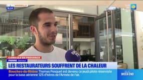 Canicule en Provence: les restaurateurs souffrent de la chaleur