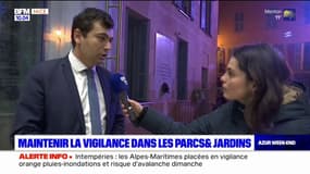 Intempéries: la mairie de Nice "maintient les appels à la vigilance" ce dimanche